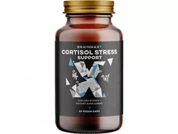 obrázek BrainMax Cortisol Stress Support, 90 rostlinných kapslí
