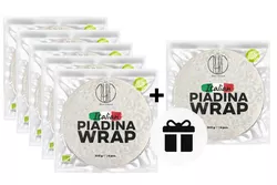 obrázek 5+1 ZDARMA: BrainMax Pure Piadina Wrap BIO z Itálie, 4 ks