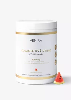 obrázek VENIRA PREMIUM kolagenový drink pro vlasy, nehty a pleť, meloun