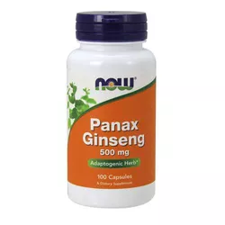 obrázek NOW® Foods NOW Panax Ginseng, 500 mg, 100 kapslí