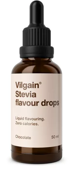 obrázek Vilgain Stevia Drops čokoláda sladidlo