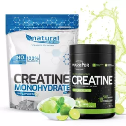 obrázek Creatine monohydrate - Kreatin monohydrát 600g Lime Sorbet