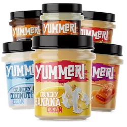 obrázek Oříšková másla Yummer! 300g Milky Peanut Crunchy