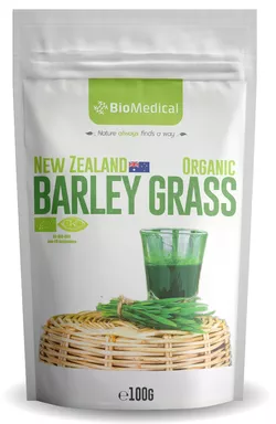 obrázek Bio mladý zelený ječmen z Nového Zélandu Natural 200g