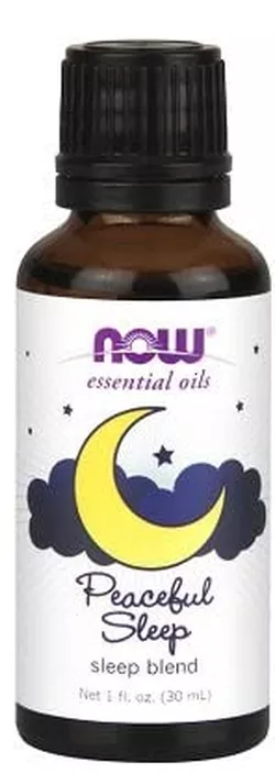obrázek NOW® Foods NOW Essential Oil, Peaceful sleep oil (éterický olej pro spokojený spánek), 30 ml