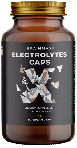 obrázek BrainMax Electrolytes Caps, 90 rostlinných kapslí