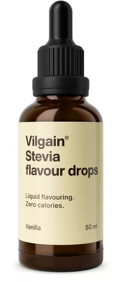 obrázek Vilgain Stevia Drops vanilka přírodní sladidlo