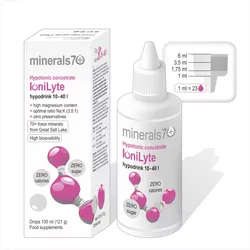obrázek Ovonex s.r.o. Ovonex - HYPOTONIC CONCENTRATE IONILYTE, 100ml
