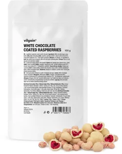 obrázek Vilgain Maliny v bílé čokoládě 100 g