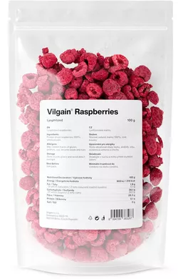 obrázek Vilgain Maliny lyofilizované 100 g