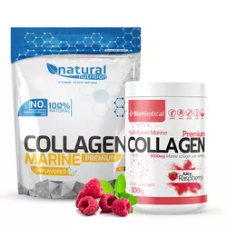 obrázek Collagen Premium - Hydrolyzovaný rybí kolagen 300g Stevia Lemon Fresh