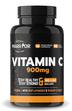 obrázek Warrior Vitamin C Slow Release kapsle 90 caps