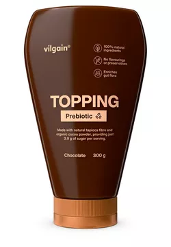 obrázek Vilgain Prebiotic Topping čokoláda 300 g