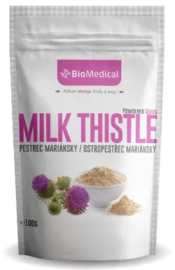 obrázek Ostropestřec Mariánský prášek Natural 100g