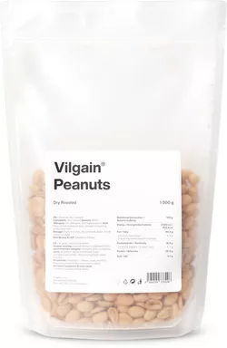 obrázek Vilgain Arašídy nasucho pražené 1000 g