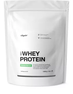 obrázek Vilgain Grass-Fed Whey Protein bez příchutě 1000 g