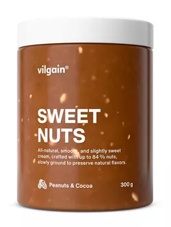 obrázek Vilgain Sweet Nuts Arašídy s kakaem 300 g
