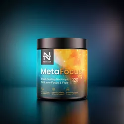 obrázek MetaFocus - přírodní nootropikum bez kofeinu 120 caps
