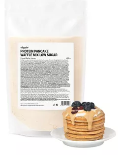 obrázek Vilgain Protein Pancake & Waffle Mix Low Sugar Arašídové máslo s medem
