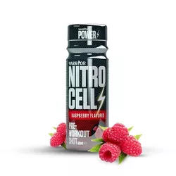obrázek NitroCell Shot Pre-Workout 9x60ml Raspberry