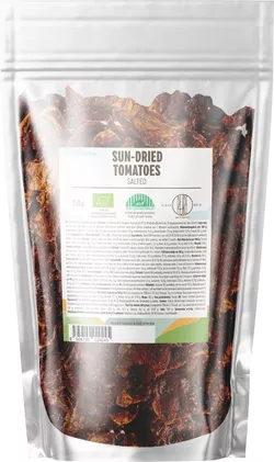 obrázek BrainMax Pure Sušená rajčata, solená, BIO, 250 g