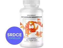 obrázek Votamax BrainMax Draslík Magnesium, Draslík citrát + Hořčík malát, 200 rostlinných kapslí
