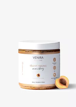 obrázek VENIRA tělový peeling, meruňkový, 200 g