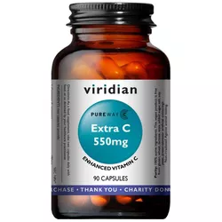obrázek Viridian Extra C 550mg (Vitamín C), 90 kapslí