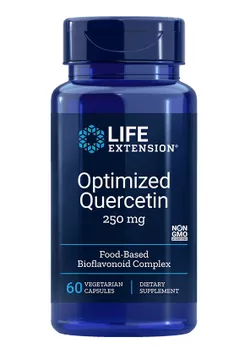 obrázek Life Extension, Optimized Quercetin, Kvercetin, 250 mg, 60 rostlinných kapslí