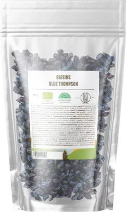 obrázek BrainMax Pure Rozinky Blue Thompson BIO, 500g