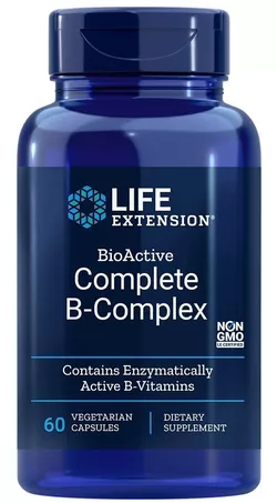 obrázek Life Extension BioActive Complete B Complex 60 kapslí