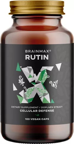 obrázek BrainMax Rutin, 500 mg, 100 rostlinných kapslí