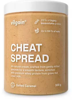 obrázek Vilgain Cheat Spread slaný karamel 300 g