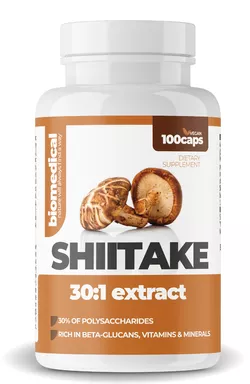 obrázek Shiitake extrakt kapsle 100 caps