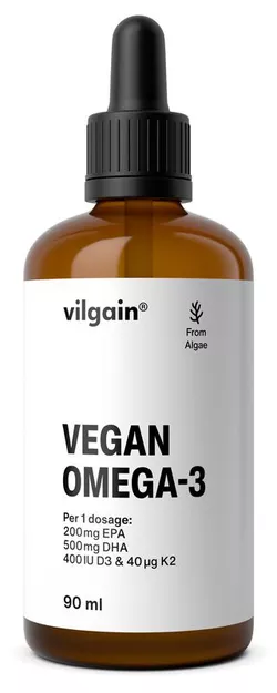 obrázek Vilgain Vegan Omega-3 – 90 ml