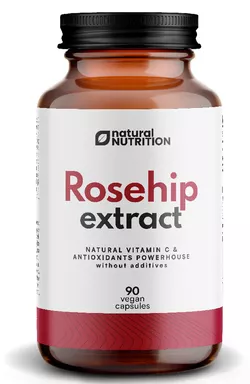 obrázek Rosehip extrakt a kapsle