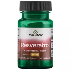 obrázek Swanson Resveratrol, 100 mg, 30 kapslí