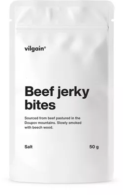 obrázek Vilgain Hovězí jerky bites sůl 50 g