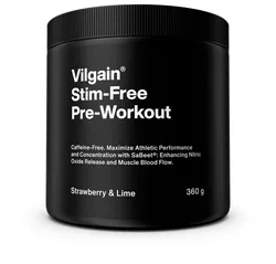 obrázek Vilgain Pre-Workout bez stimulantů 2.0 jahoda/limetka