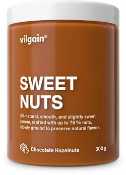 obrázek Vilgain Sweet Nuts lískové ořechy s čokoládou 300 g