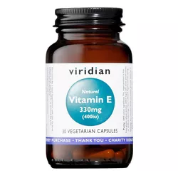 obrázek Viridian Vitamin E 330mg 400iu 30 kapslí