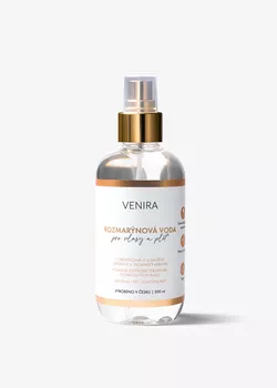 obrázek VENIRA rozmarýnová voda / tonikum pro vlasy a pleť, 200 ml
