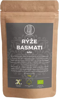 obrázek BrainMax Pure Rýže - bílá, Basmati BIO, 1kg