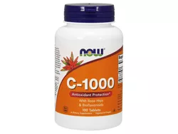 obrázek NOW® Foods NOW Vitamin C-1000 s bioflavonoidy a šípkem, 100 tablet
