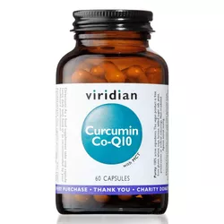 obrázek Viridian Curcumin Co-Q10 60 kapslí (Kurkumin a Koenzym Q10)