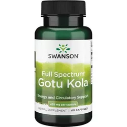 obrázek Swanson Gotu Kola, 435 mg, 60 kapslí