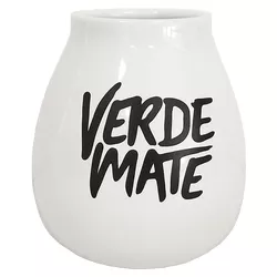 obrázek Keramická kalabasa bílá - Verde Mate