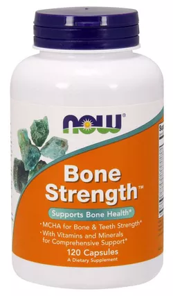 obrázek Now® Foods NOW Bone Strength, (silné kosti), 120 kapslí