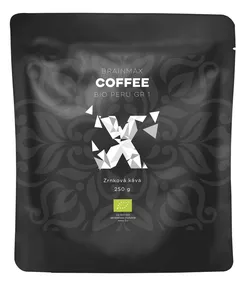 obrázek BrainMax Coffee - Káva Peru Grade 1 BIO, 250g - Zrno