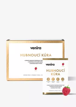 obrázek VENIRA hubnoucí kúra, malina, instantní drink